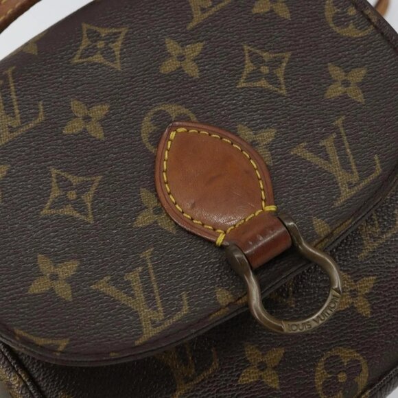 LOUIS VUITTON Monogram Saint Cloud PM Shoulder Bag M51244 LV Auth BA6098 - Picture 10 of 16